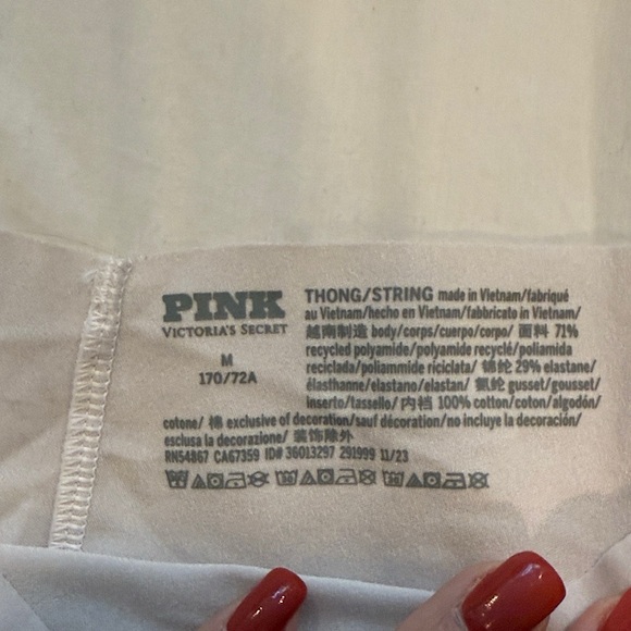 Pink by Victoria’s Secret no show thong M - Picture 5 of 6